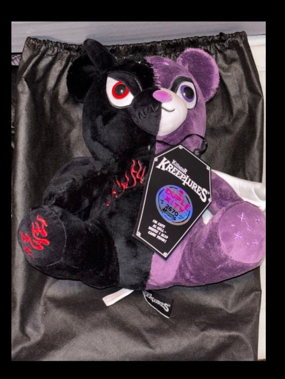 Killstar Kreeptures Duplexity Bear NWOT DISCONTINUED.